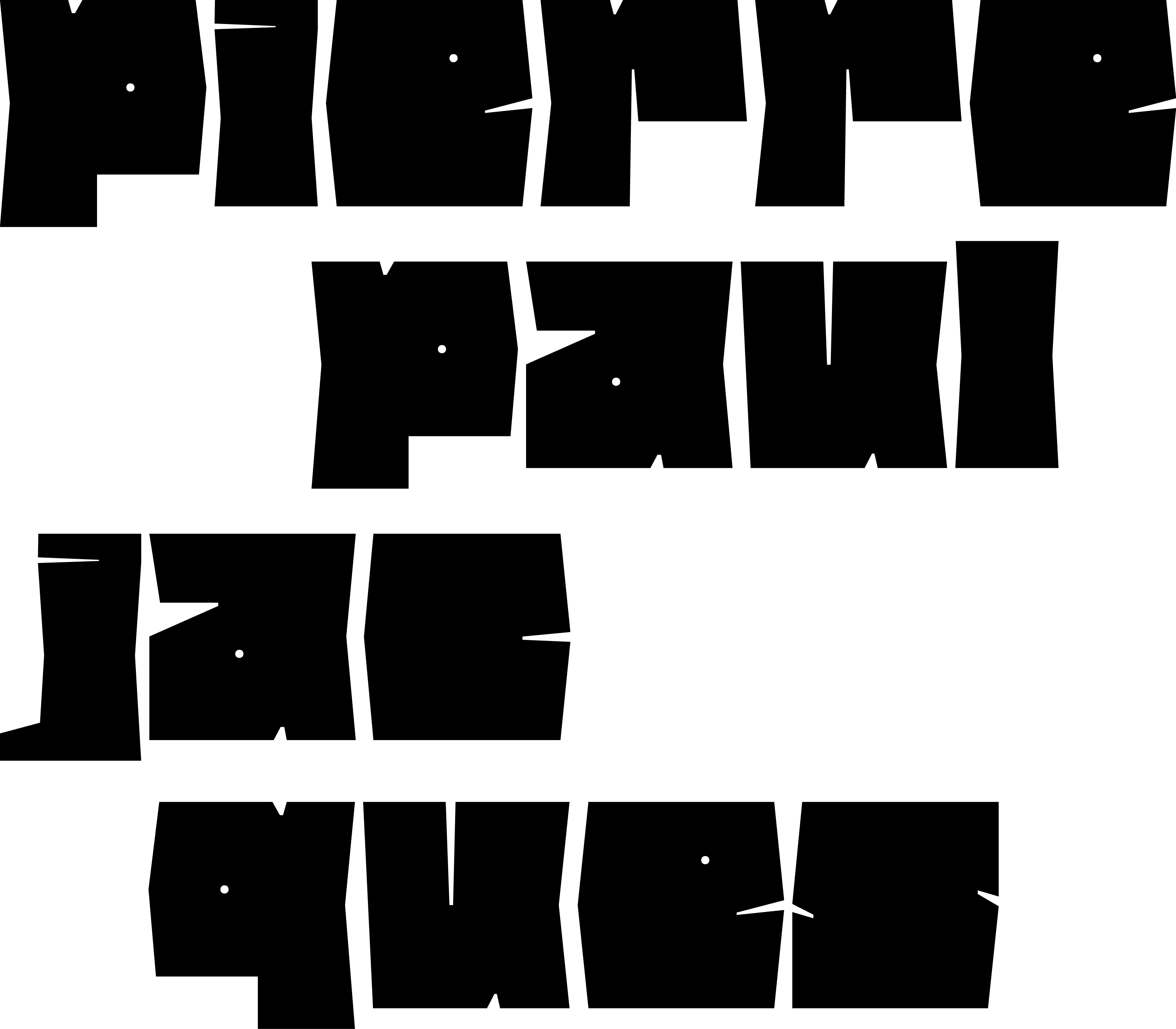 Quentin DISSARD – Pierre Typeface