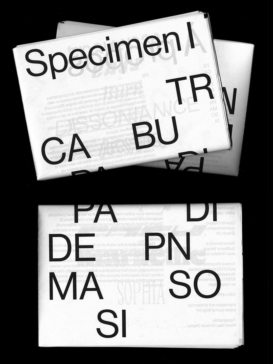 Quentin DISSARD – Specimen I